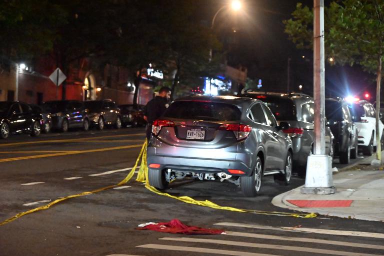 Two young men die on the Bronx River Parkway. The night goes quiet, then sirens.