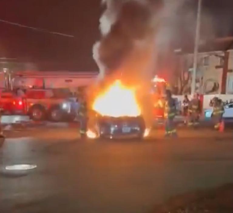 Lefferts and Beverly, 9 PM